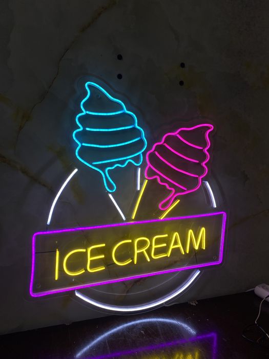 Неон неоновая вывеска для кофейни