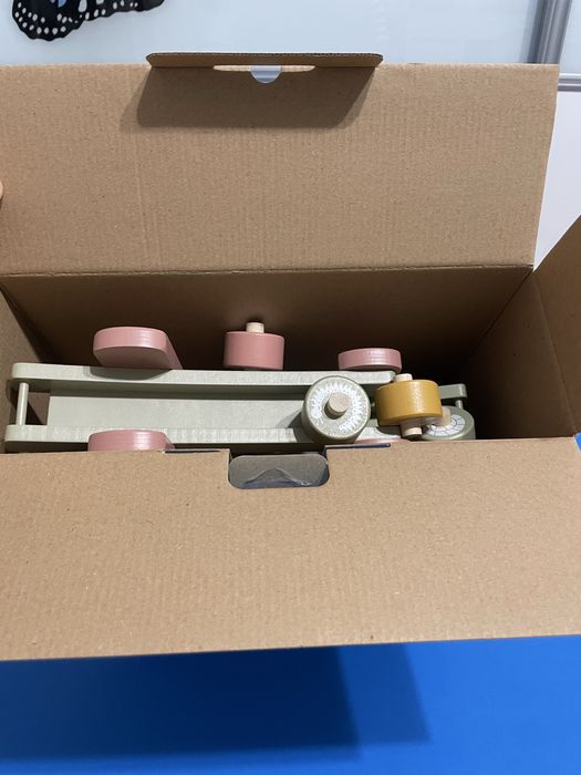 Jucarie Montessori din lemn - Pista de curse Little Dutch