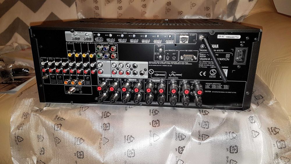Yamaha Aventage RX-A1070+2DALI ZENSOR 7+inca 7 boxe dolby atmos ca noi