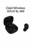 Căști Wireless SOLIX SL-400 cu Anulare Activă a Zgomotului, Bluetooth,