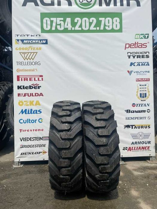12.5/80-18 Anvelope noi buldoexcavator cu 16pliur garantie Cauciucuri
