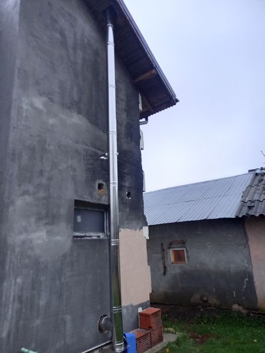 Coş de fum Centrală Peleți Inox 6 m