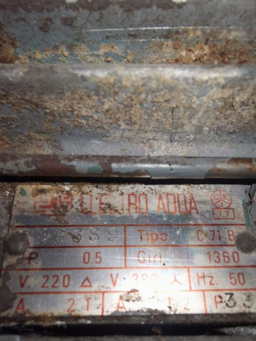 Motor 380 cu reductor 1/8