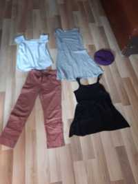 Lot fetite vara 11-12 ani Zara rochite 152 cm 5 piese