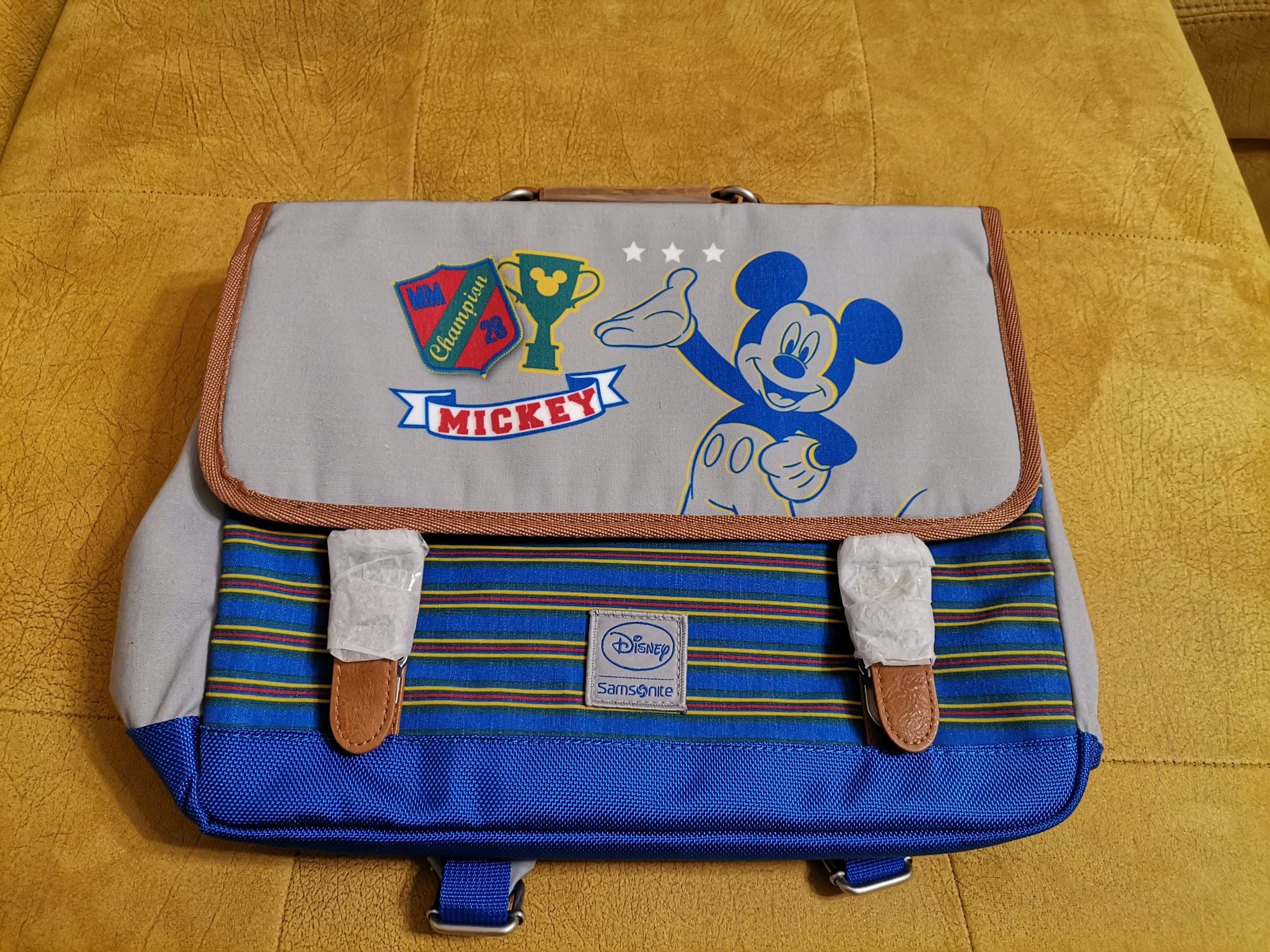 Детска раница  Samsonite Disney Stylies School Bag Mickey College
