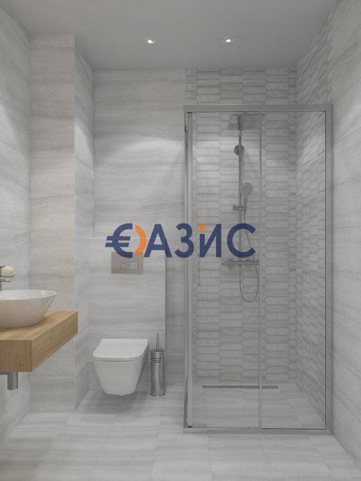 Продава се Едностаен апартамент в к.к. Слънчев бряг - 40 кв.м за 1298 €/кв.м - Снимка #3