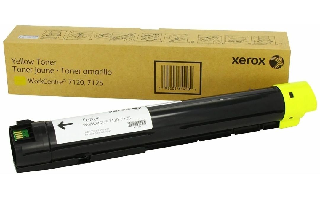 Продам комплект оригинальных тонер картриджей xerox 7120/7220
