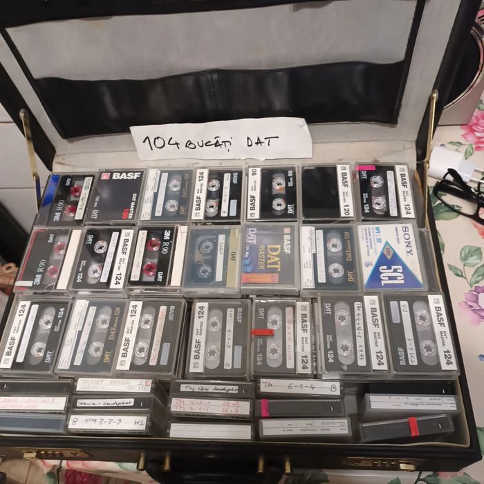 Casete DAT (digital audio tape)
