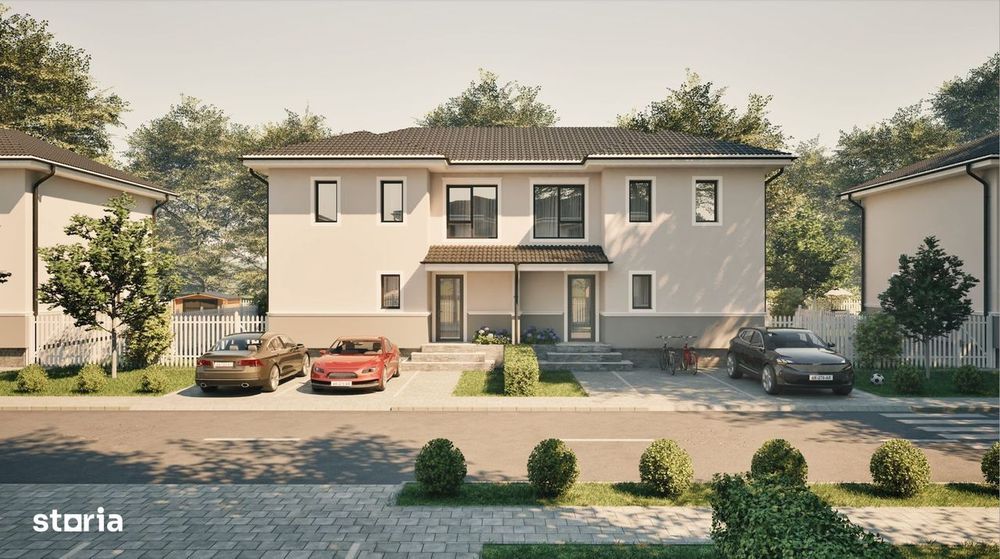 Casa de vanzare in Sibiu – duplex, 4 camere, 102mp utili, teren 300mp