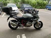Evacuare stock + suport bagaje laterale BMW R1250RS