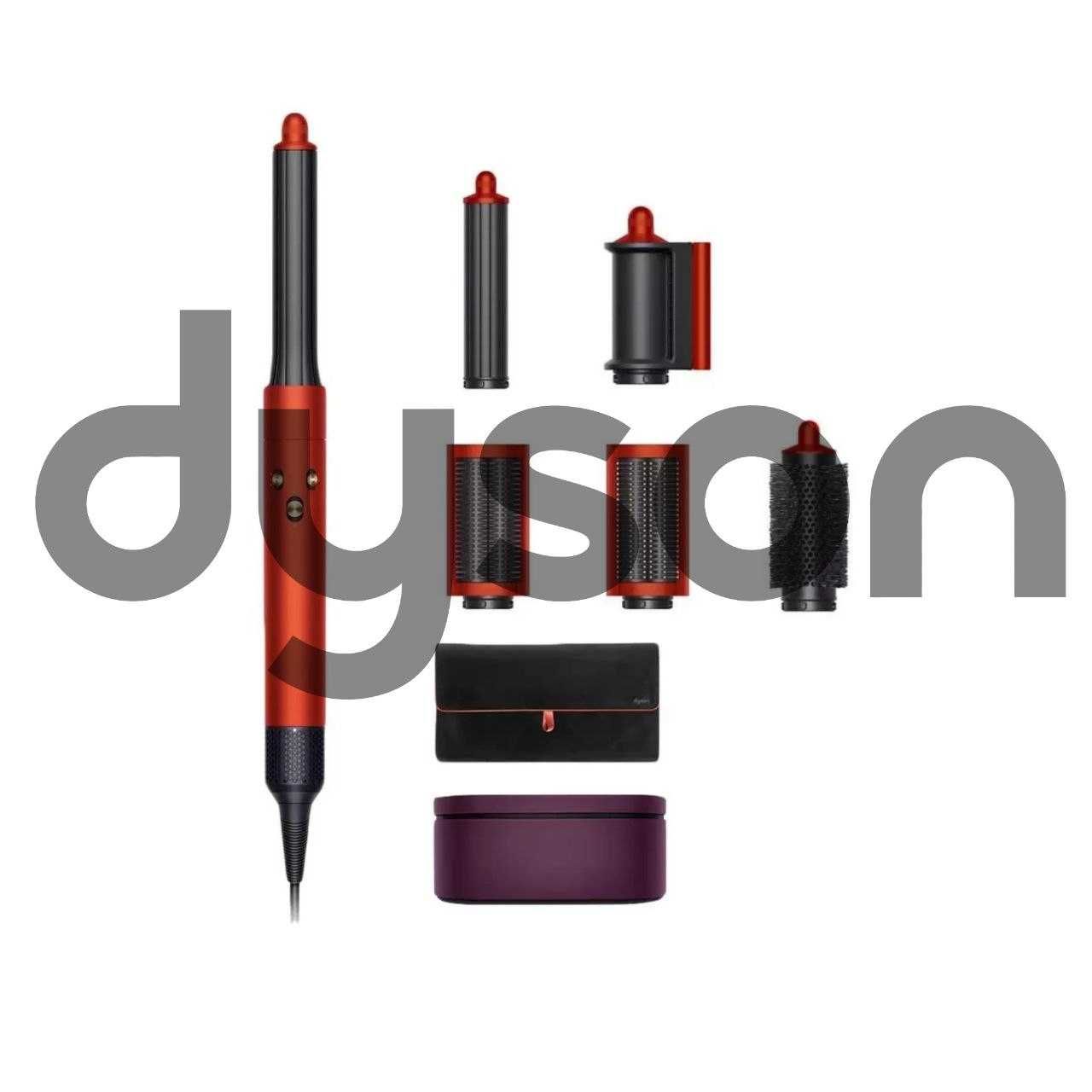 Стайлер Dyson Airwrap Long  ORANGE RED+Безплатная доставка!