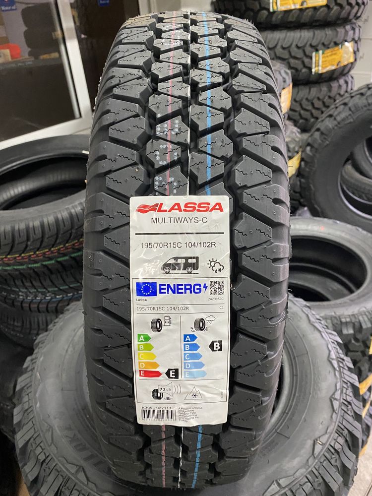 195/70 R15C Всесезонни Гуми Lassa Multiways C