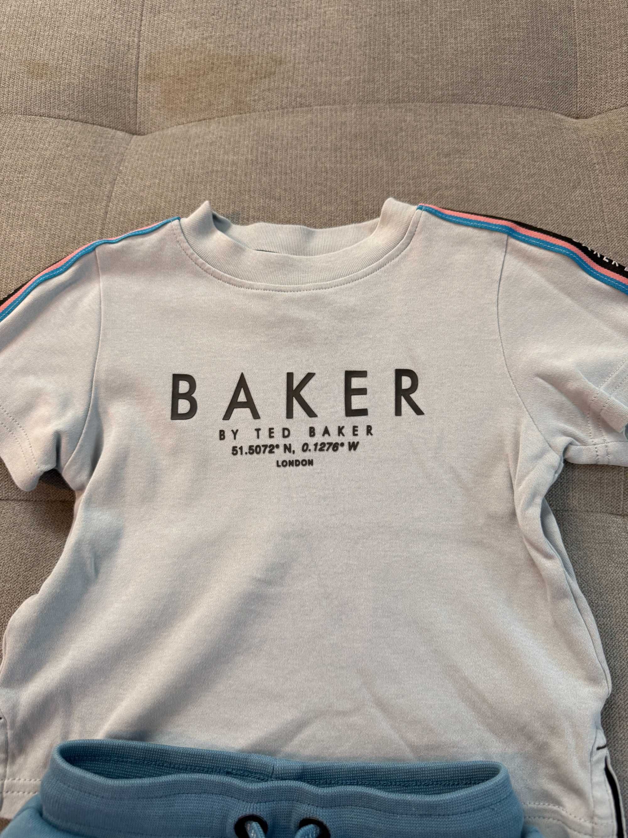 Set vara Ted Baker premium albastru, băiat, M86, 12-18 Luni