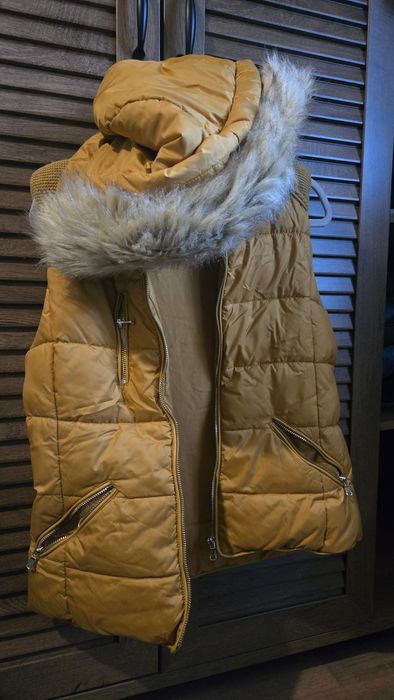 Мек пушенето жълт елек Zara