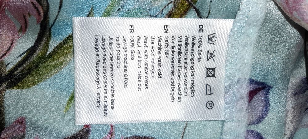 Bluza Hallhuber matase naturala