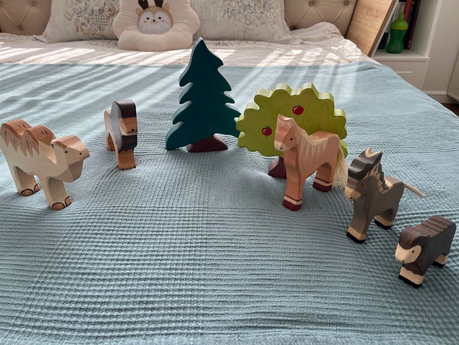 Jucarii din lemn Holztiger