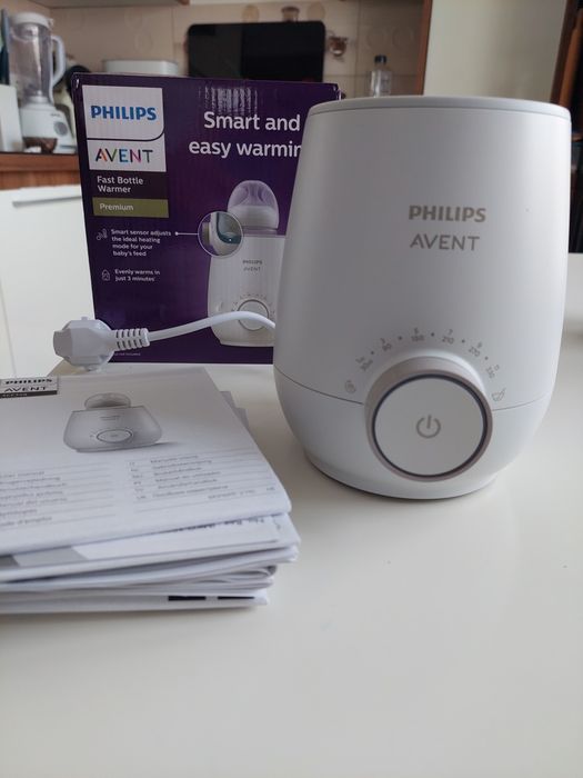 Incalzitor biberoane PHILIPS AVENT SCF358/00, 150ml, alb-gri
