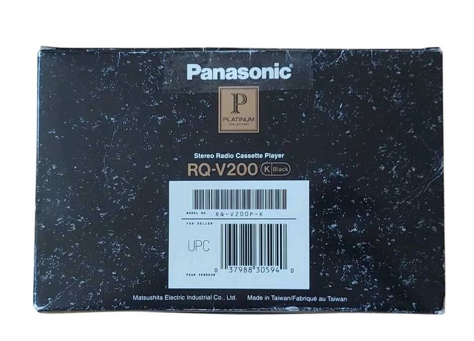 Walkman Panasonic Platinum RQ-V200 XBS Auto Reverse NOU!