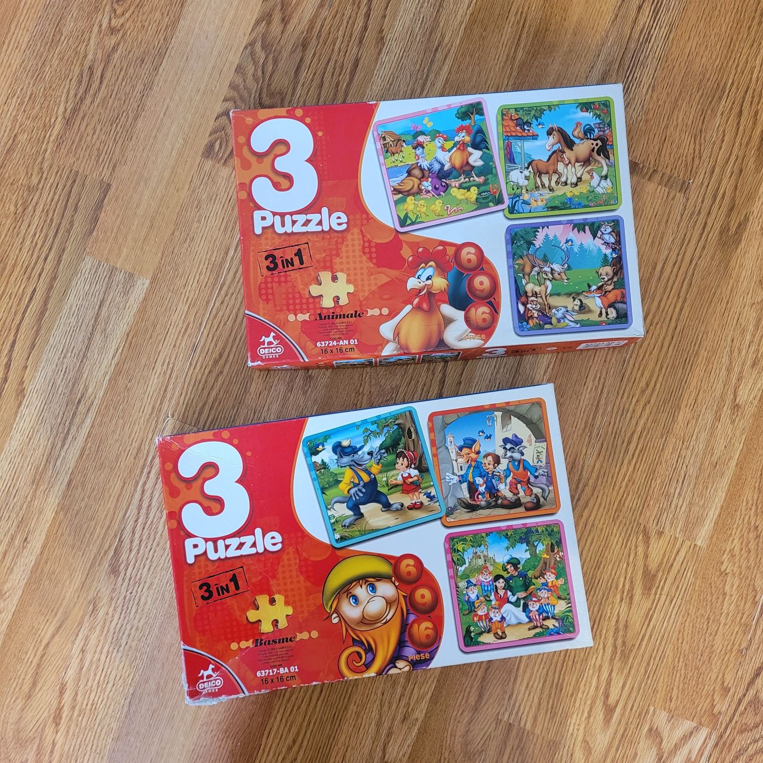 Lot puzzle 3 in 1