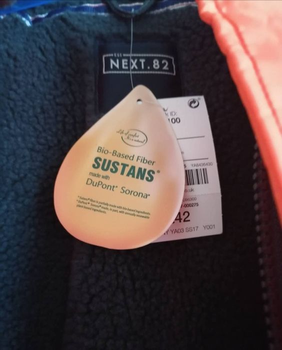 Топло зимно яке Next с каракул