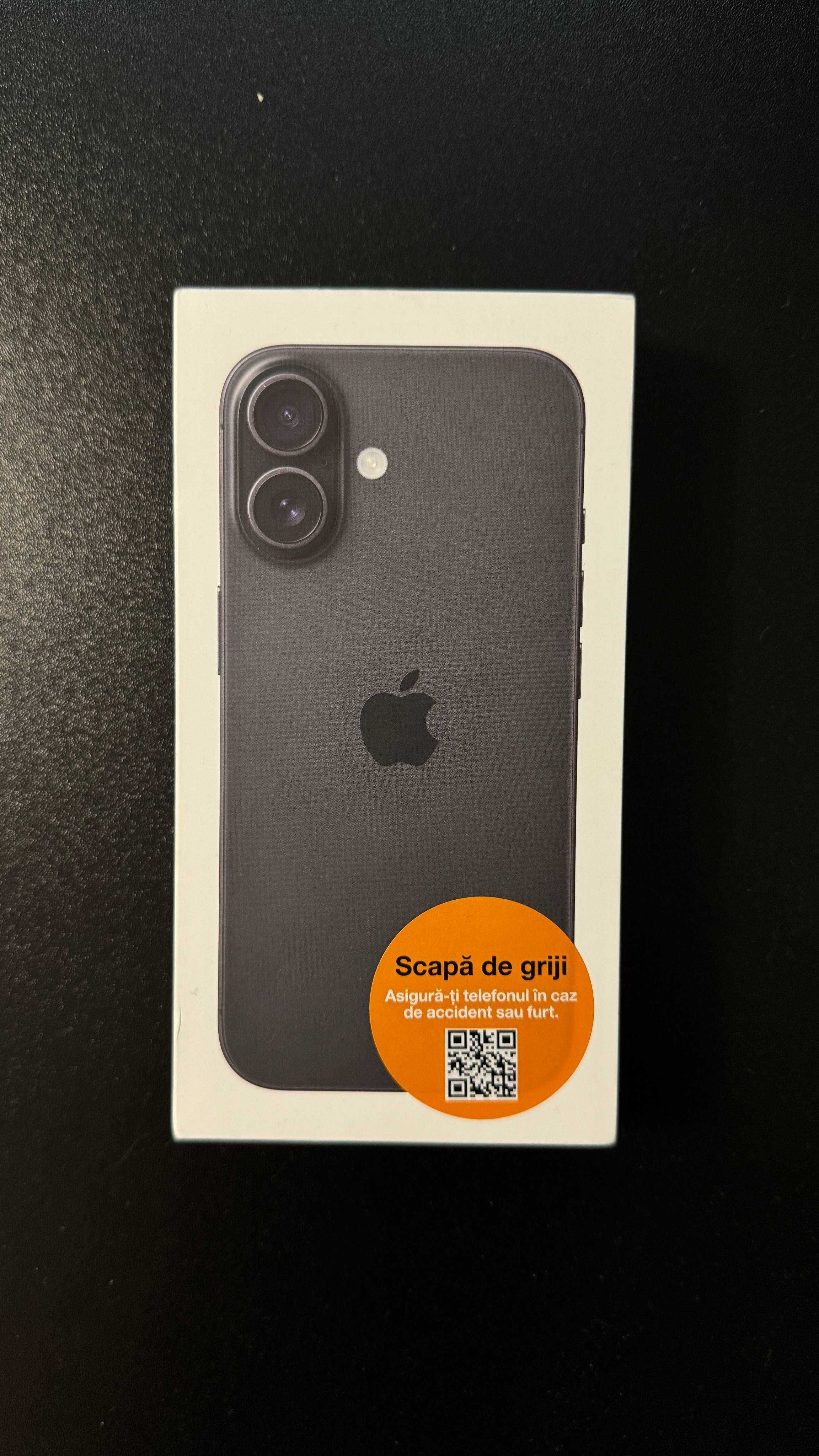 ЗАПЕЧАТАН Iphone 16/128Gb Black