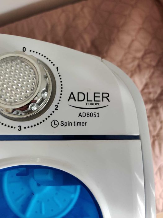 Мини пералня ADLER AD8051 – работеща, без кошчето за центрофуга