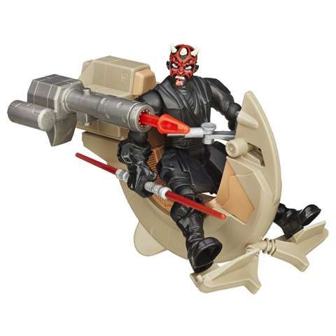 Figurina Hero mashers si vehicul Star Wars - Darth Maul - starwars