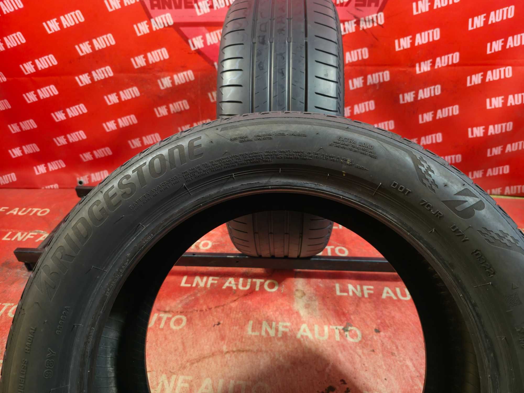Anvelope de VARA - 225/50/17 - BRIDGESTONE - 5.55 MM - DOT 2022 !