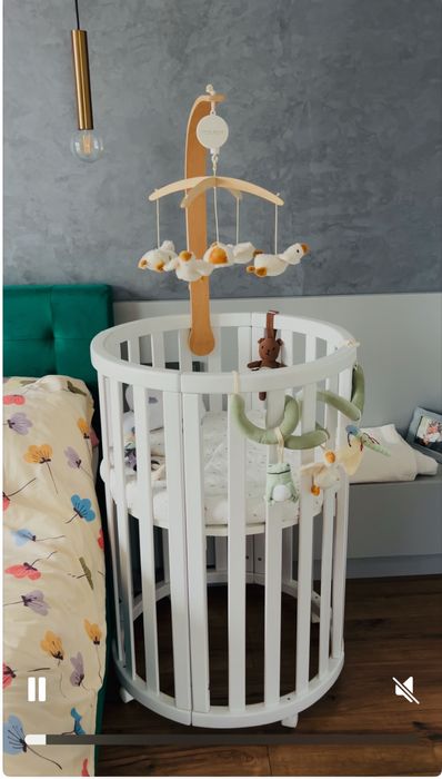 Pătuț evolutiv Mariv lemn masiv