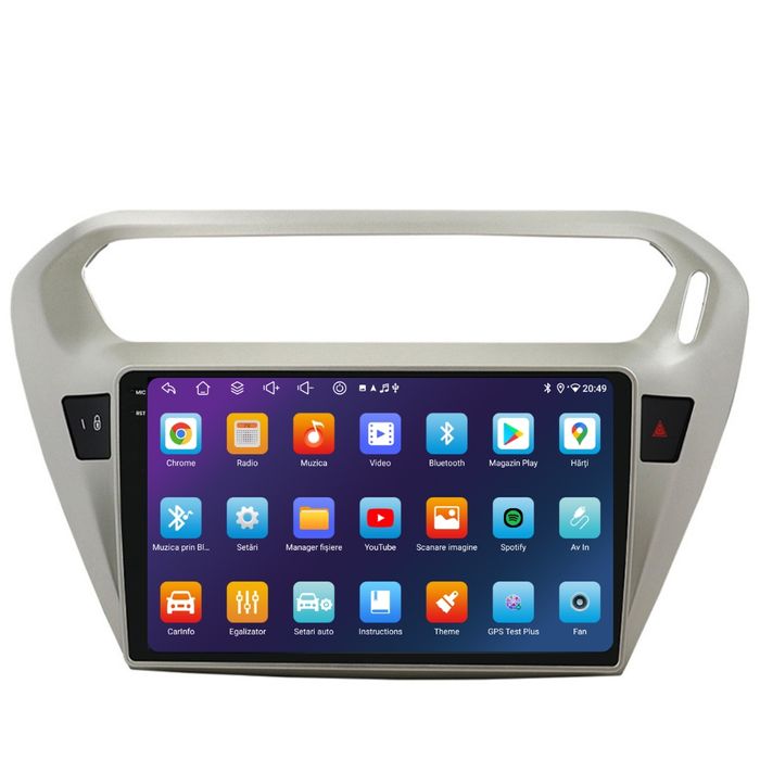 Navigatie Android Peugeot 301 / Citroen C-Elysee Carplay Android Auto