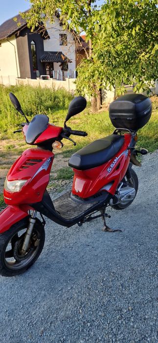 Scooter inmatriculat