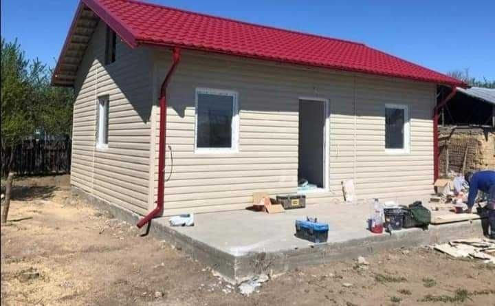 Casa Modulara si Garaje Auto pe structura metalica si panou sandwich