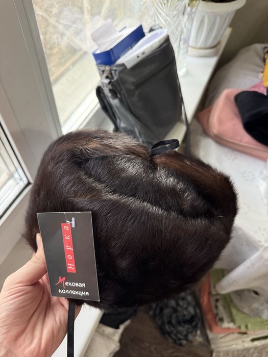 Продается мужская норковая шапка