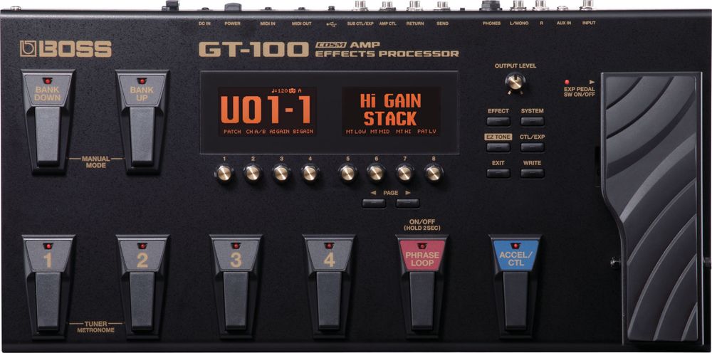 Гитарный процессор gt-100