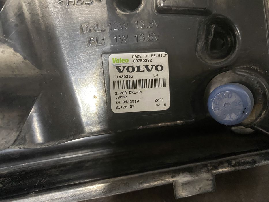 Lumina de zi stanga fata DRL led Volvo S60/ V60