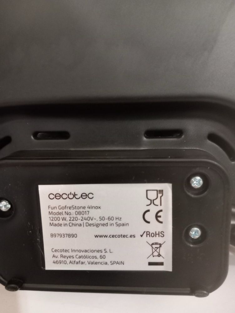 Уред за гофрети Cecotec