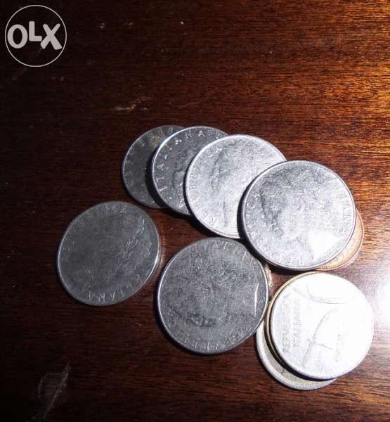 монети различни държави от европа и азия