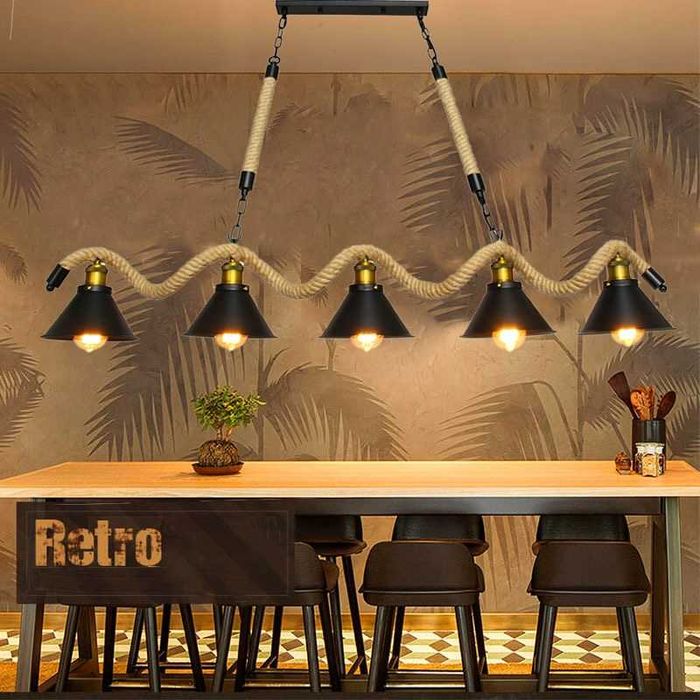 LOFT uslubidagi chiroq / лампа в стиле LOFT-005 (5xE27)