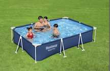 Piscina cadru metalic