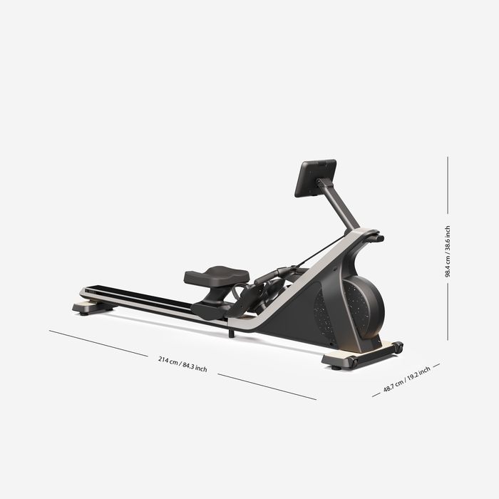 Aparat de vâslit conectat Training rower - produs resigilat Decathlon