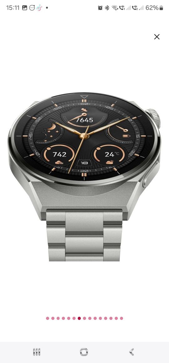 Smartwatch huawei watch 3 pro