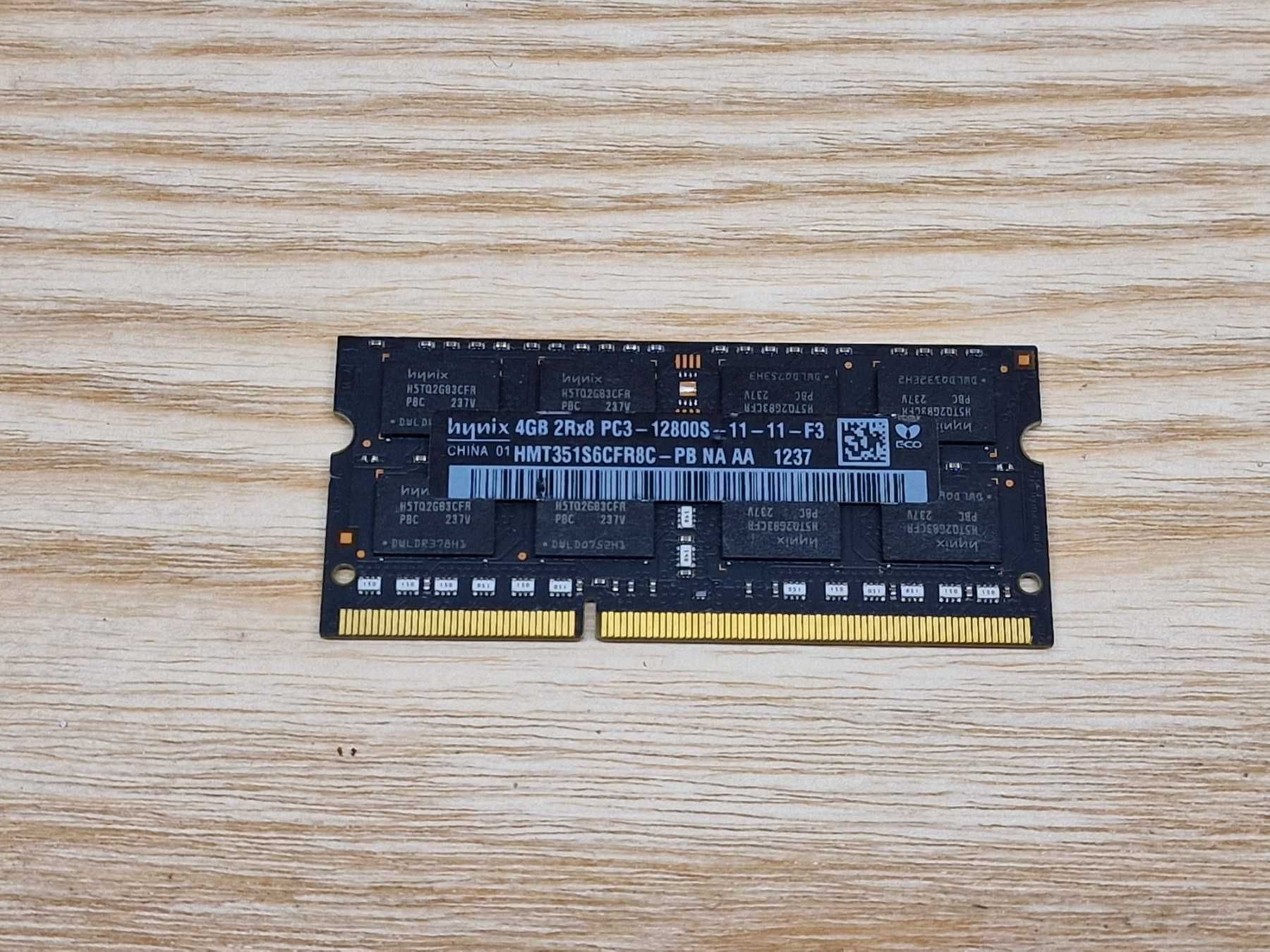 4GB DDR3 16 чипа 1600Mhz Ram Рам Памет за лаптоп с гаранция!