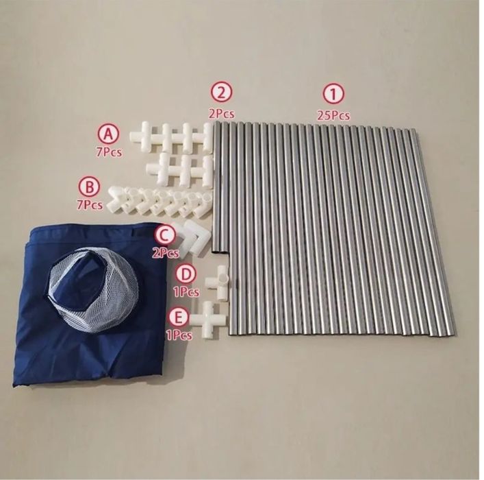 Tarc, loc de joaca pentru copii dreptunghiular, albastru