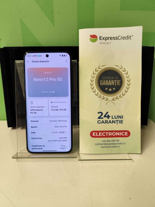 Oppo Reno 12 Pro [B.59212-Tatarasi] Garantie 2 ani!