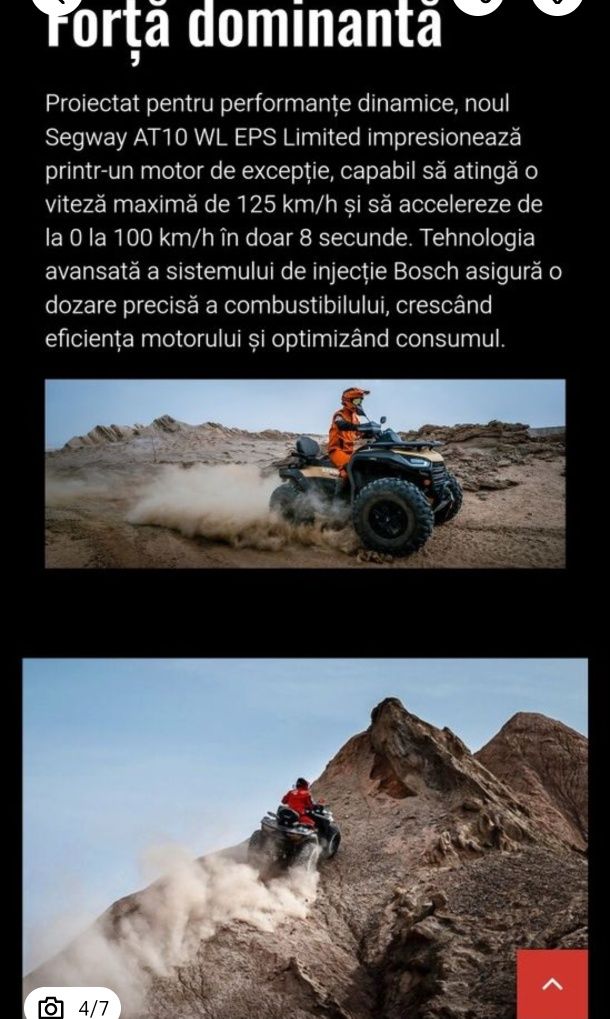 Atv segway at10 nou