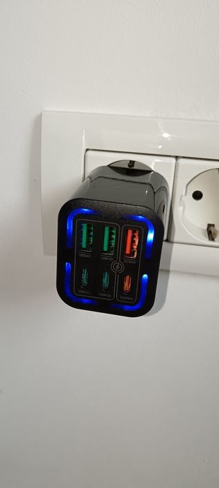 Incarcator Quick Charge / Fast Charge 50W - 6 porturi