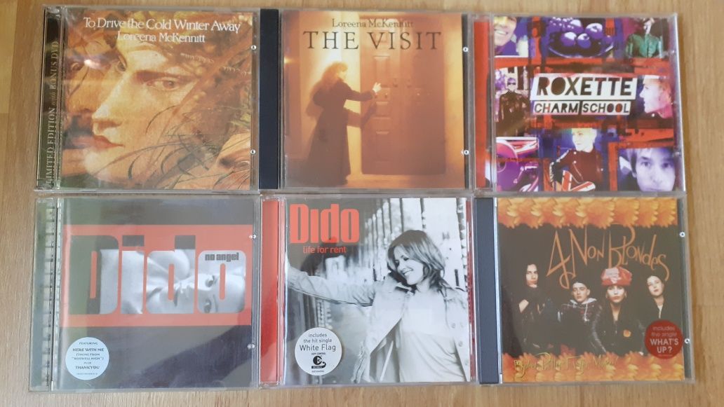 Cd-uri originale - Dido, Lorena McKennitt, 4 Non Blondes, Roxette