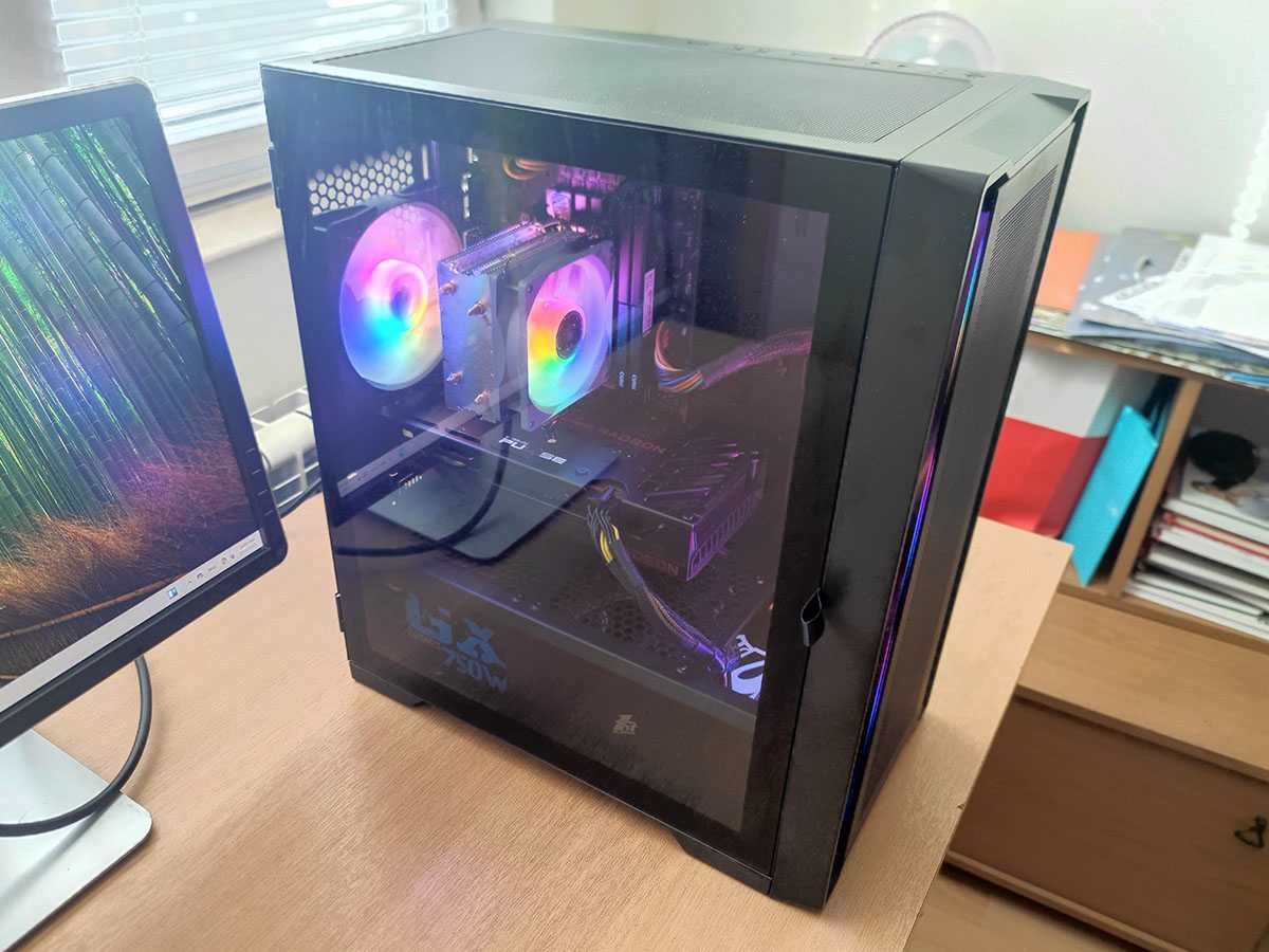 Геймърски компютър, i3 12100, Rtx 3060 12Gb, 32gb Ram, 1tb nvme ssd
