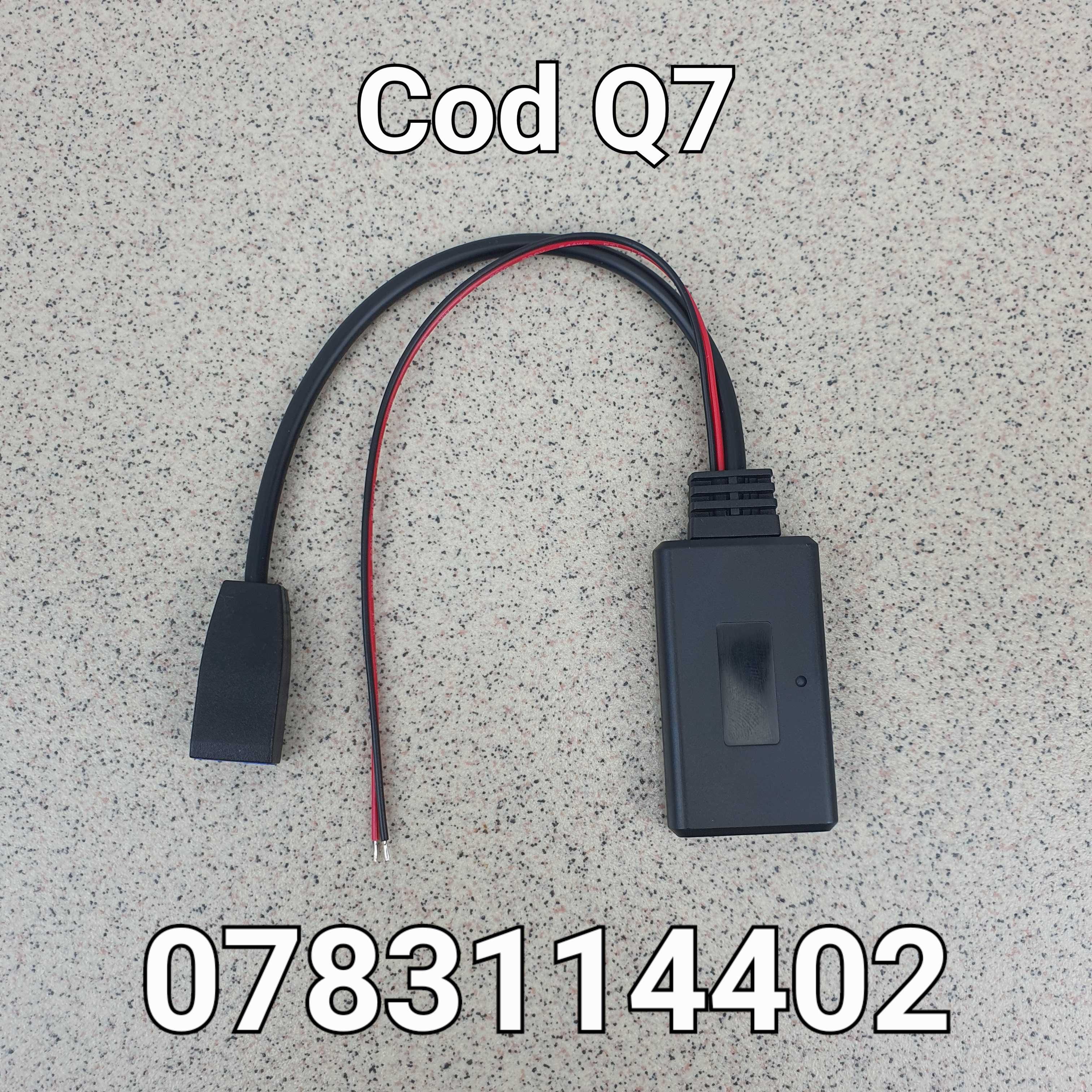 Cablu Auxiliar-Aux BMW E46 E39 E53 -Modul Bluetooth-Adaptor Audio - Q7