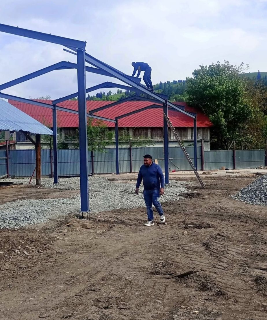 Hale și structuri  metalice la preț redus